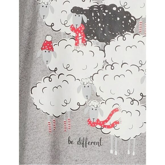 Women’s Ultra Soft Short Sleeve Sleep Lounge Pajama Night Shirts 2-Pack Size S/M - Picture 8 of 11